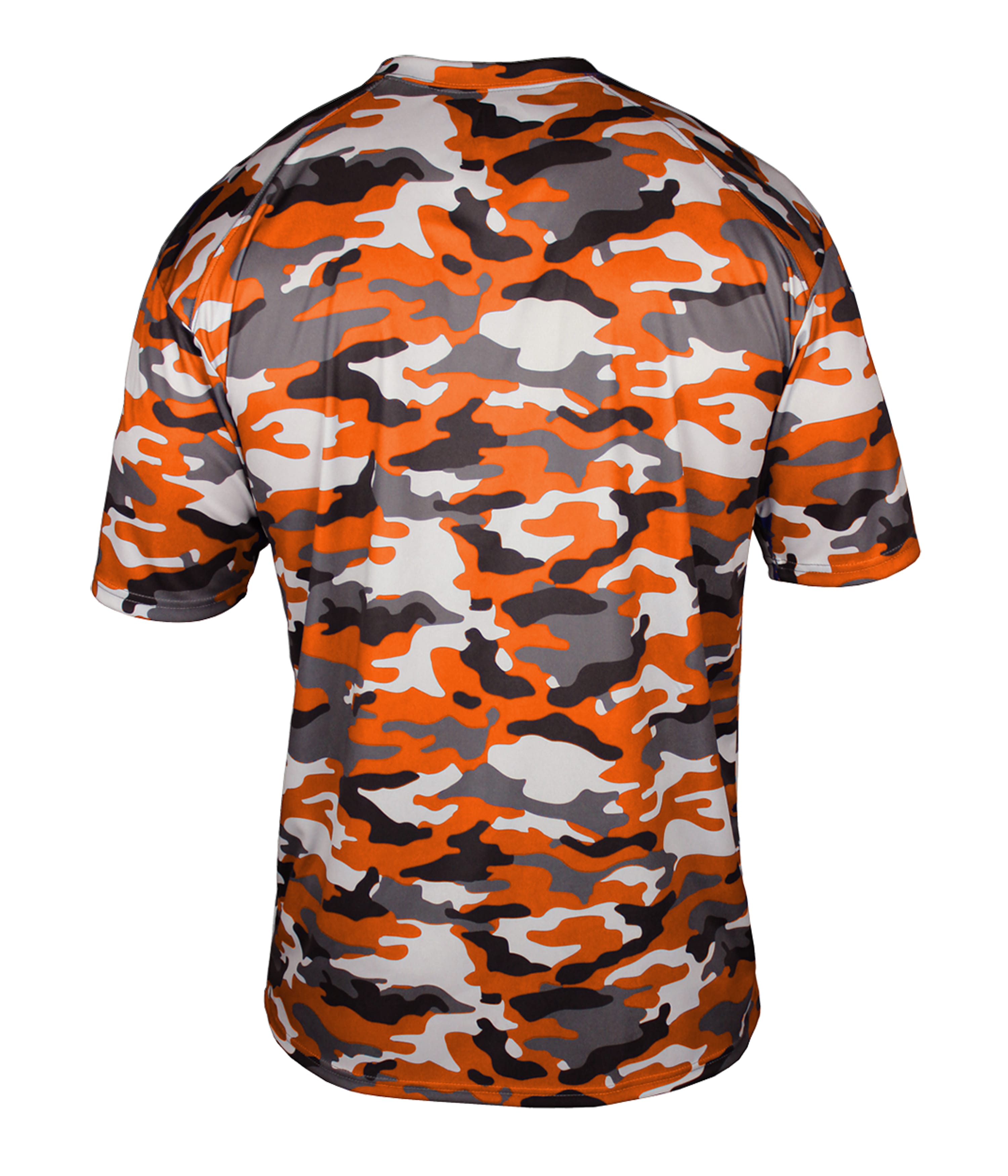418100 Badger Camo Tee 418100 Badger Camo Tee - Back Image