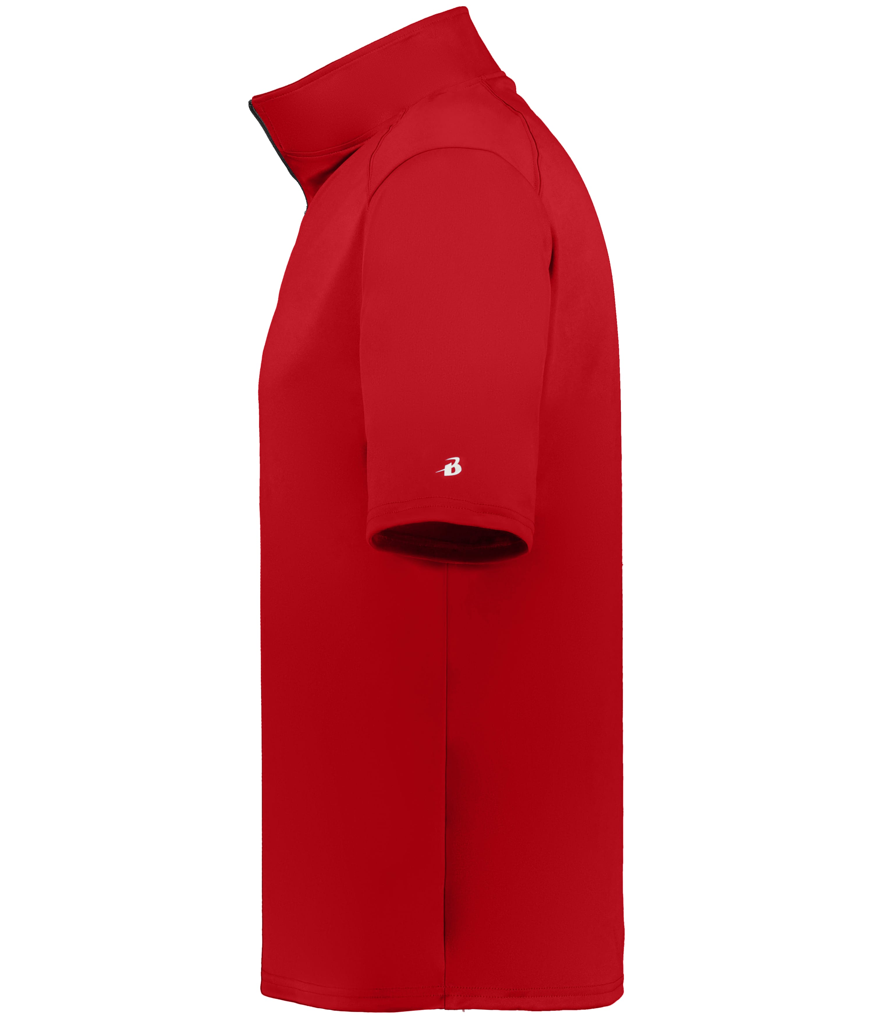 419900 BADGER B-CORE 1/4 ZIP SHORT SLEEVE PULLOVER - Siide Image