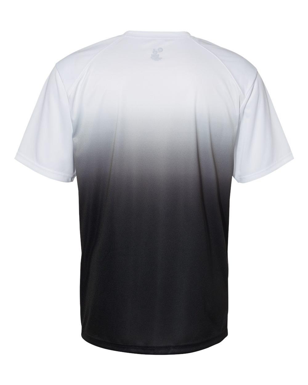 4203 Badger Ombre T-Shirt - Back Image