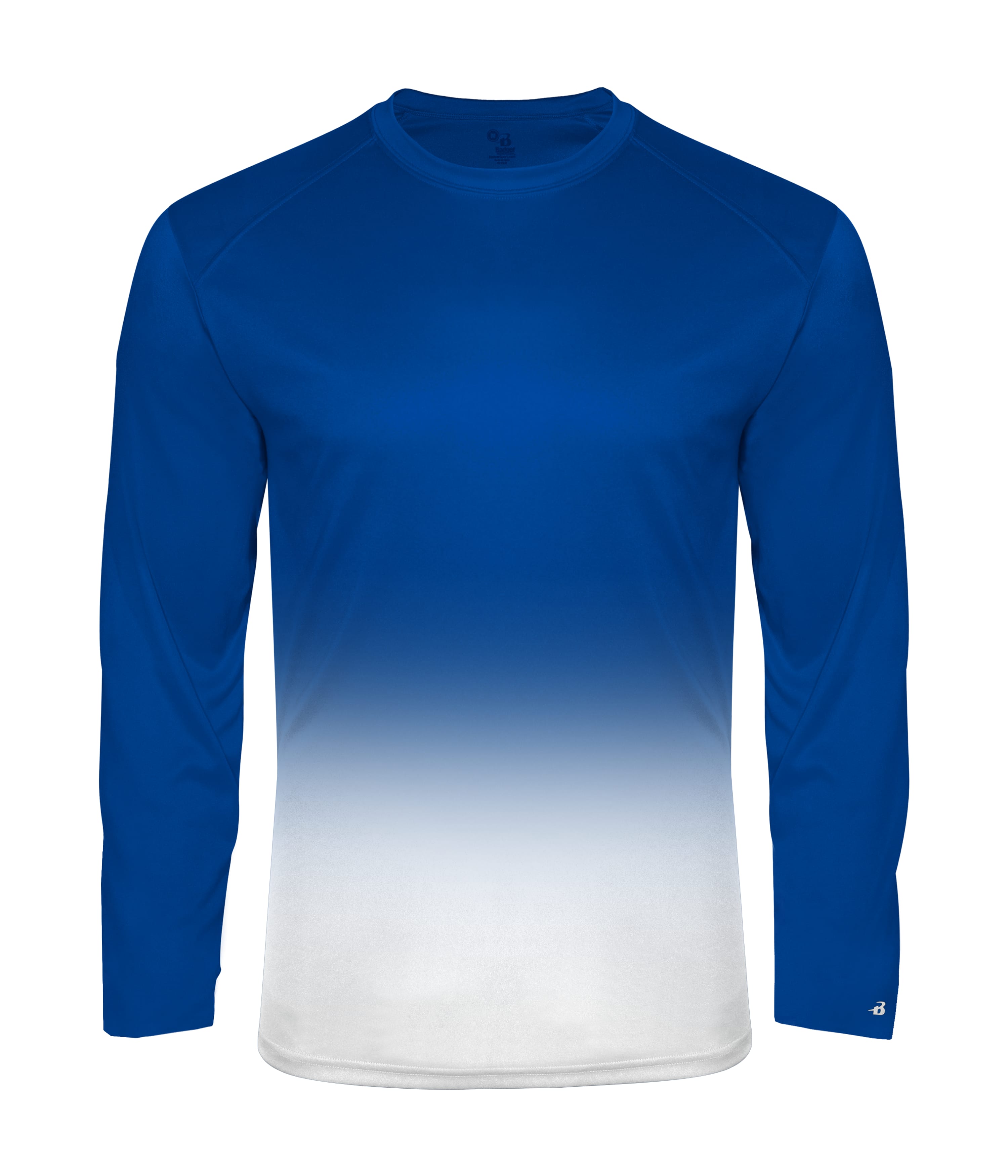 420400 BADGER OMBRE L/S TEE