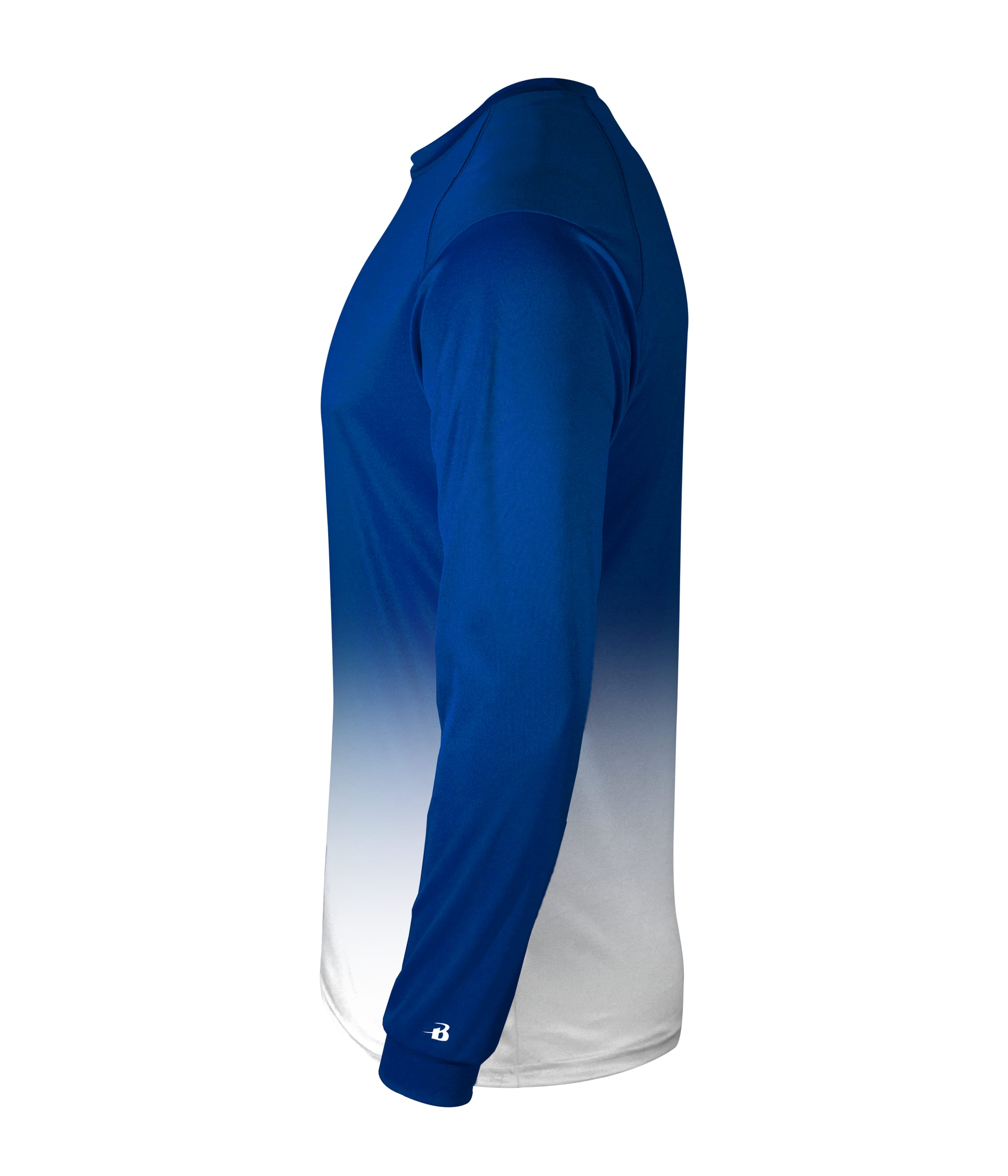 420400 BADGER OMBRE L/S TEE - Siide Image