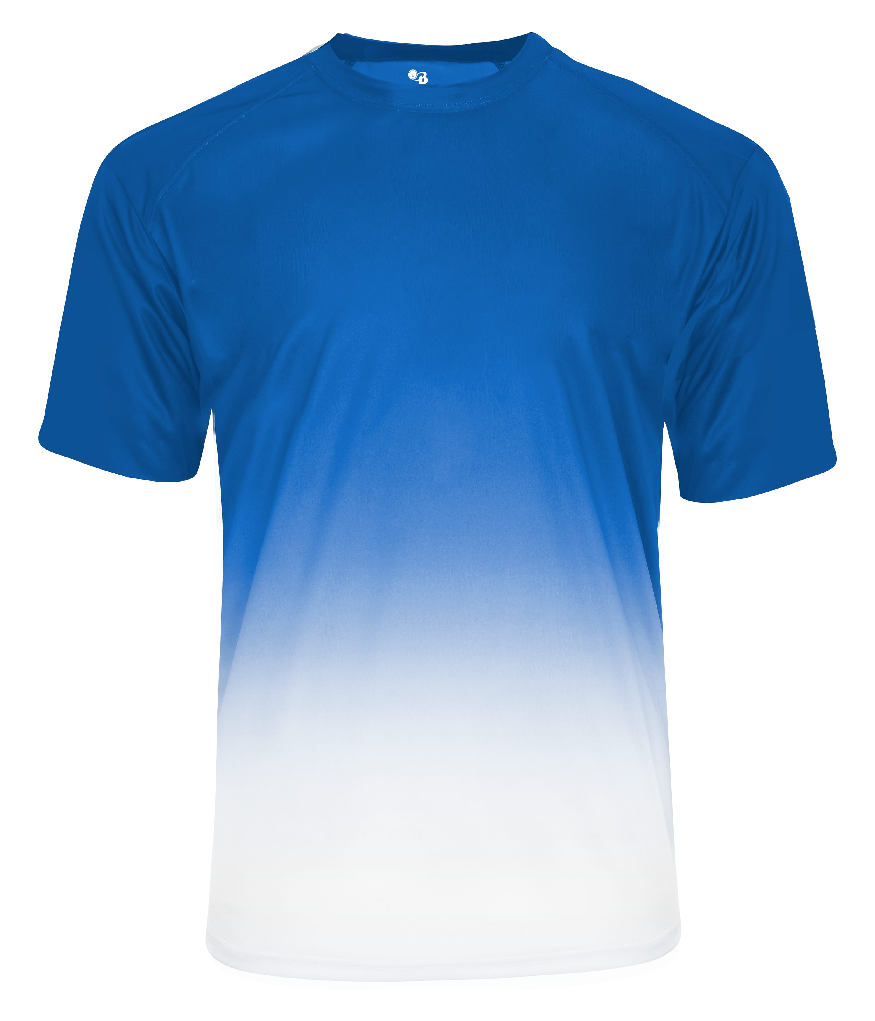 420900 BADGER REVERSE OMBRE TEE