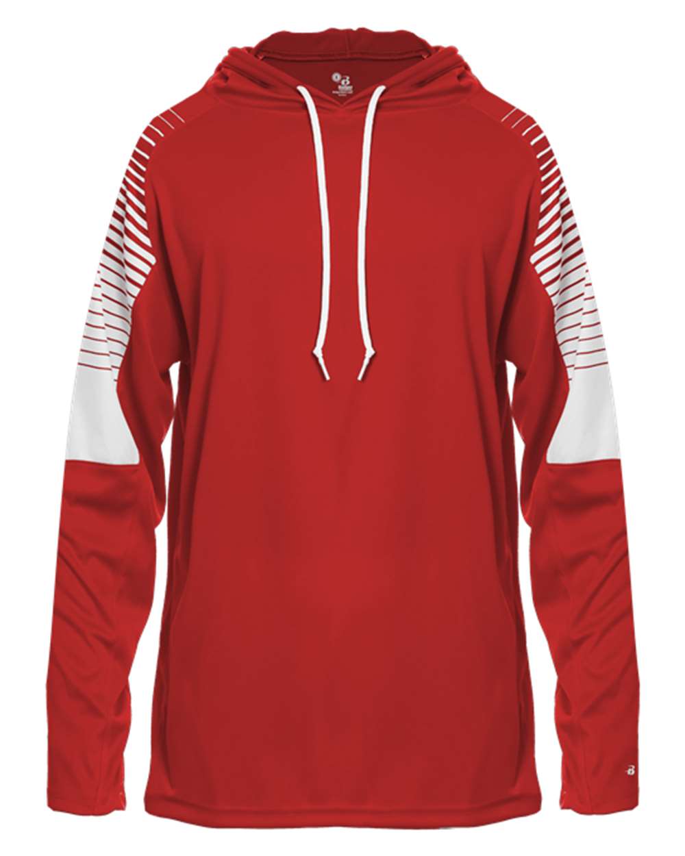 4211 Badger Lineup Hooded Long Sleeve T-Shirt