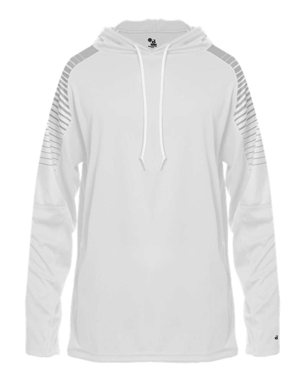 4211 Badger Lineup Hooded Long Sleeve T-Shirt 4211 Badger Lineup Hooded Long Sleeve T-Shirt