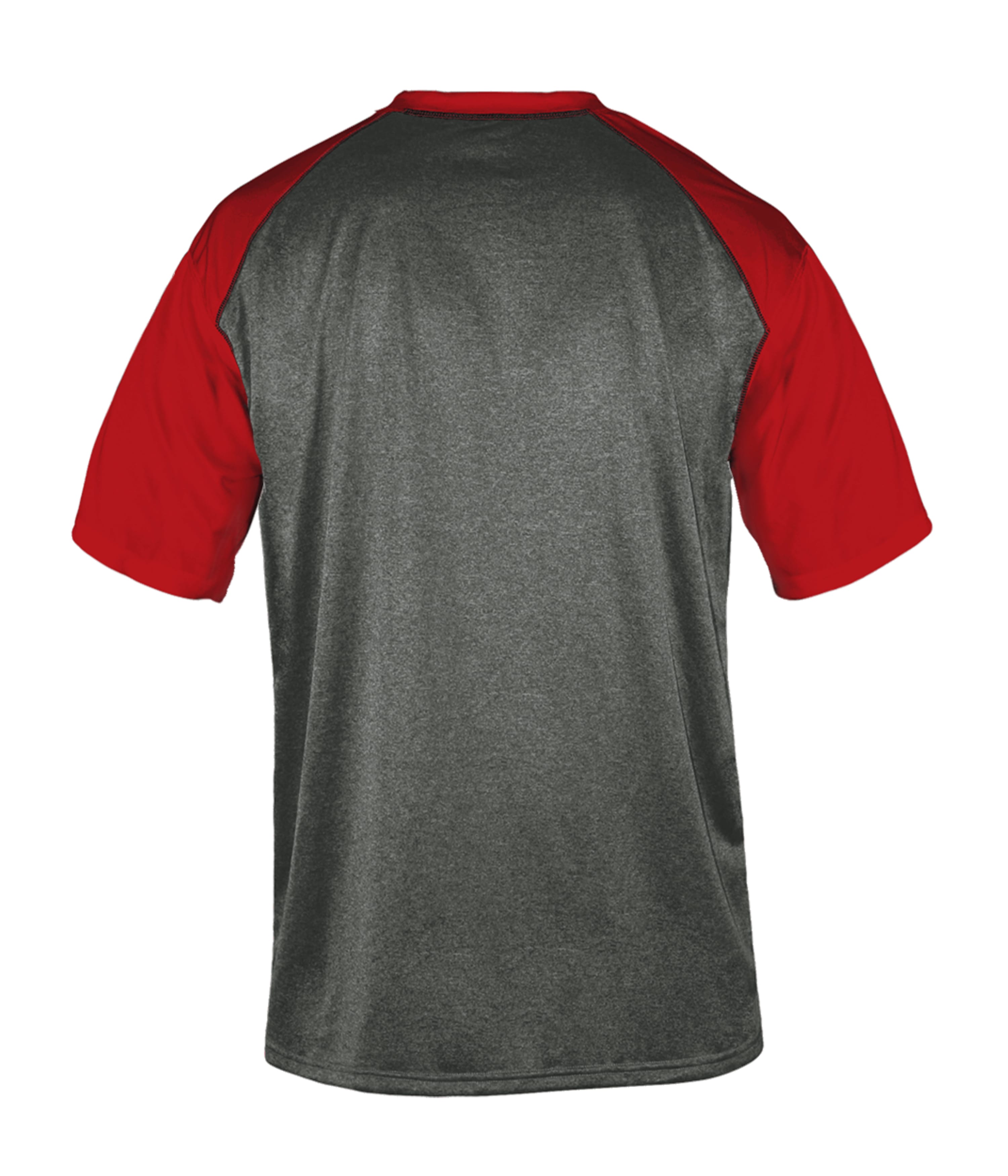 434100 BADGER SPORT HEATHER TEE 434100 BADGER SPORT HEATHER TEE - Back Image