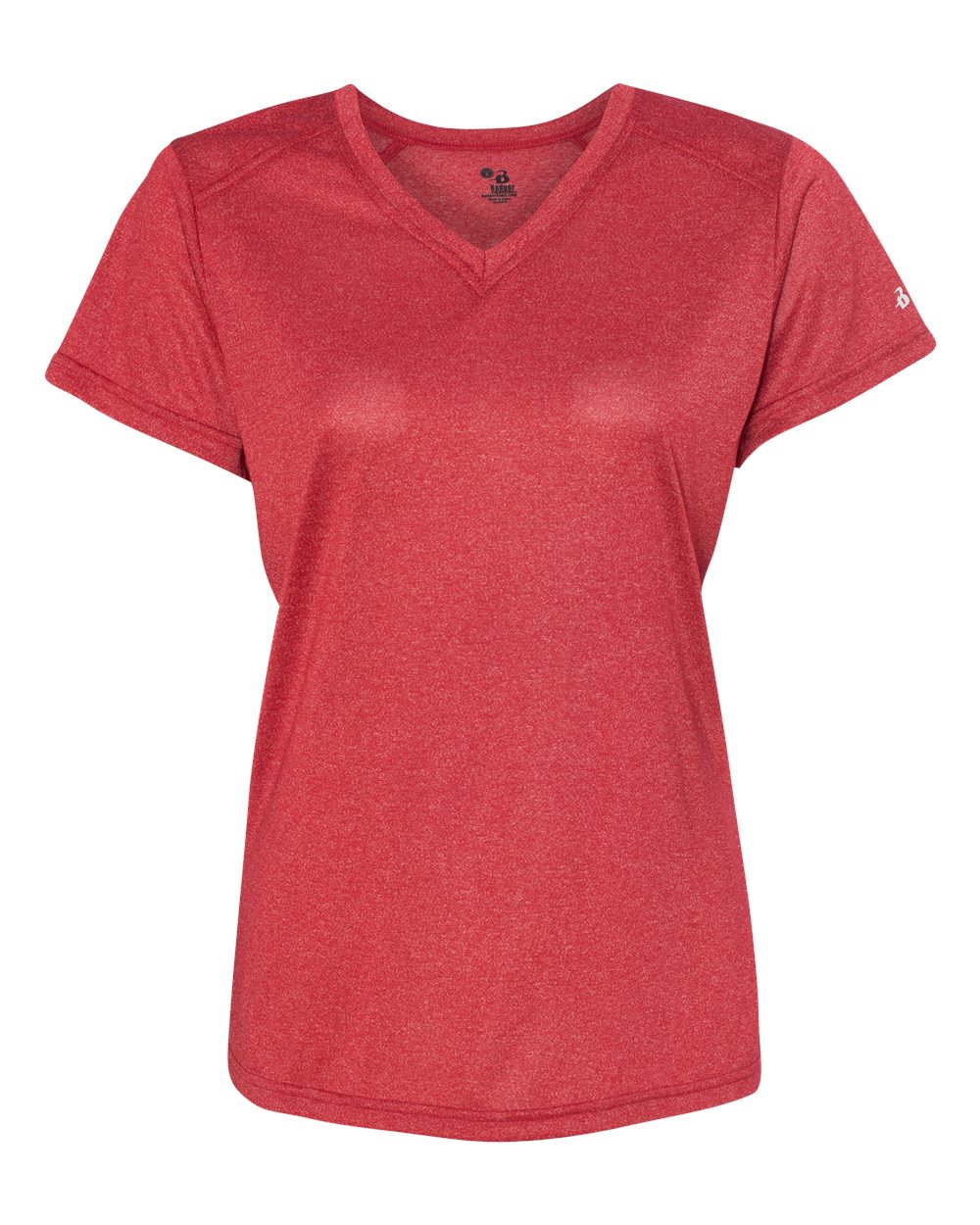 4362 Badger Womens Pro Heather V-Neck T-Shirt