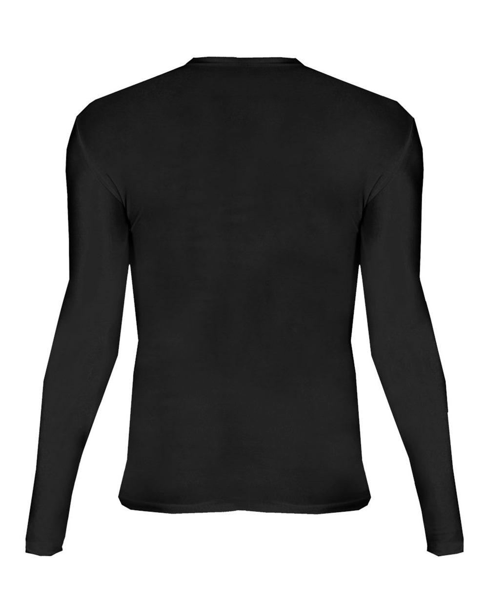 4605 Badger Pro-Compression Long Sleeve T-Shirt - Back Image