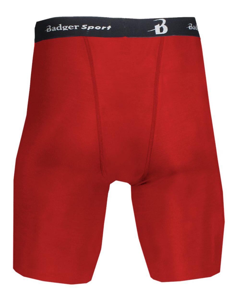 4607 Badger Pro-Compression Shorts - Back Image