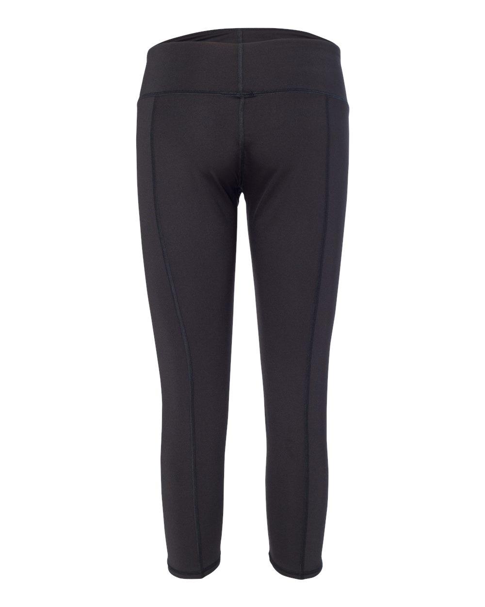 4617 Badger Womens Capri Leggings - Back Image