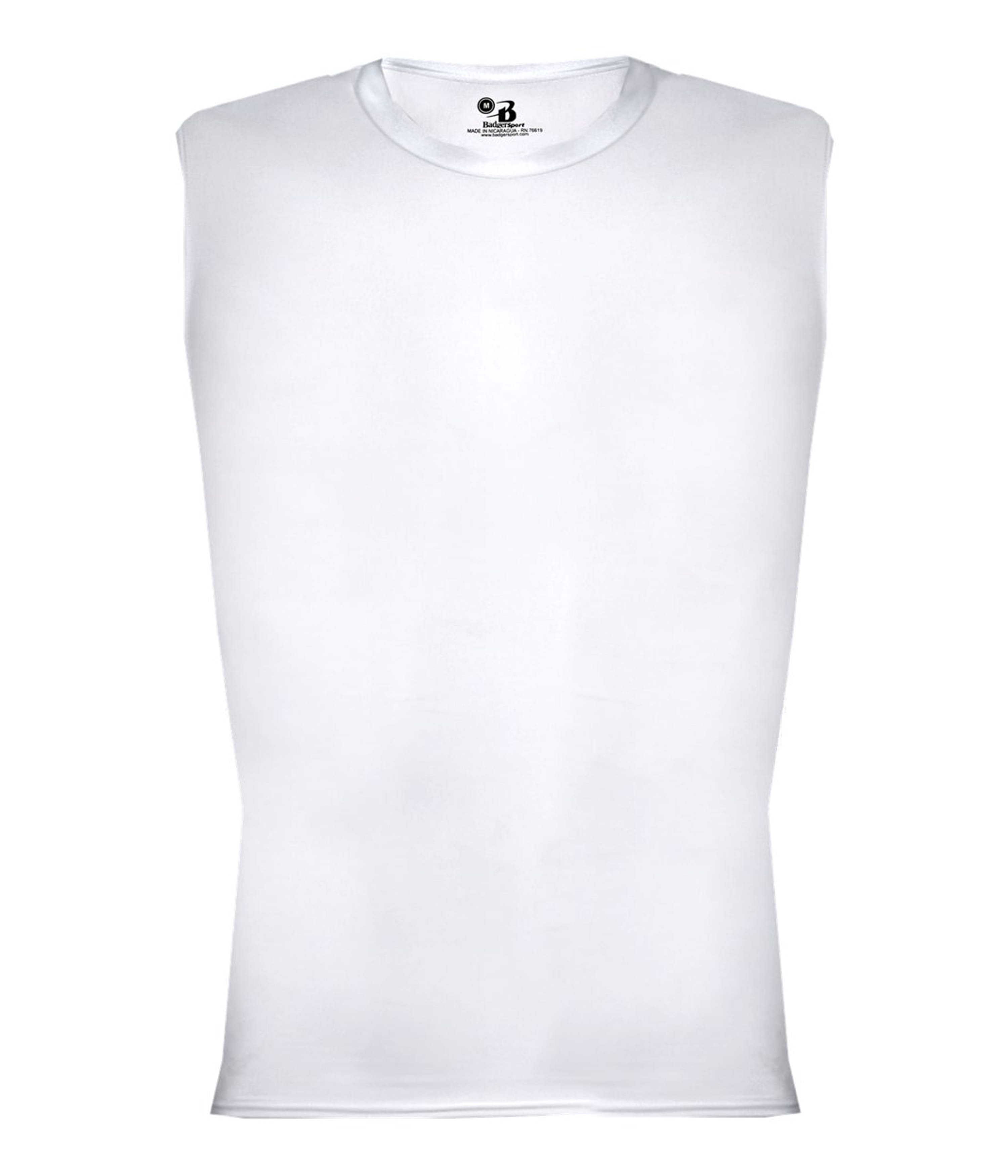463100 BADGER PRO COMPRESSION SLEEVELESS CREW
