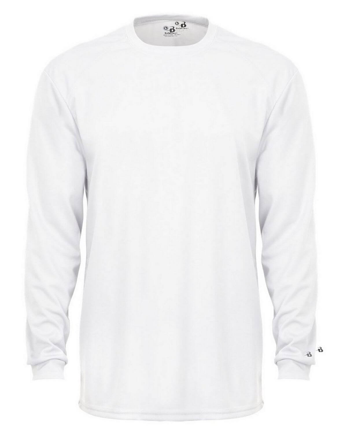 4804 Badger B-Tech Cotton-Feel Long Sleeve T-Shirt 4804 Badger B-Tech Cotton-Feel Long Sleeve T-Shirt