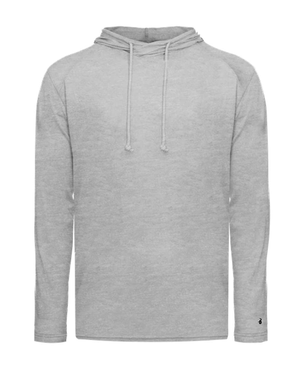 4905 Badger Tri-Blend Surplice Hooded Long Sleeve T-Shirt 4905 Badger Tri-Blend Surplice Hooded Long Sleeve T-Shirt