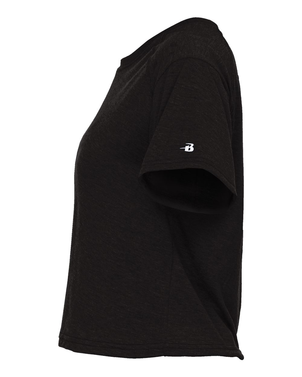 4963 Badger Womens Tri-Blend Crop T-Shirt - Siide Image