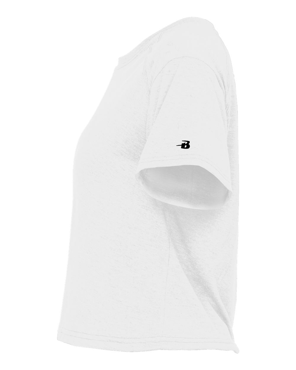 4963 Badger Womens Tri-Blend Crop T-Shirt - Siide Image