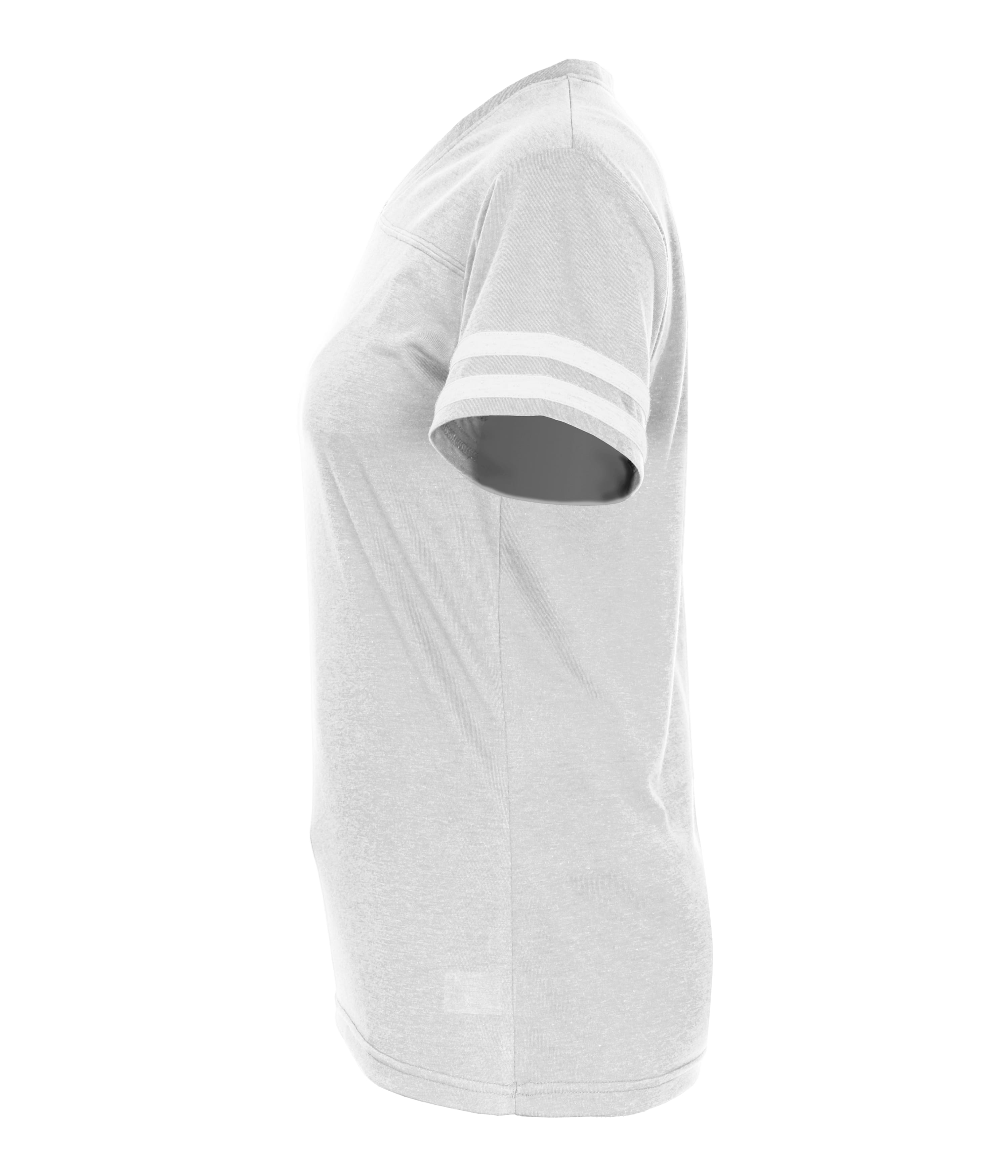 496700 BADGER LADIES TRI-BLEND FAN TEE - Siide Image