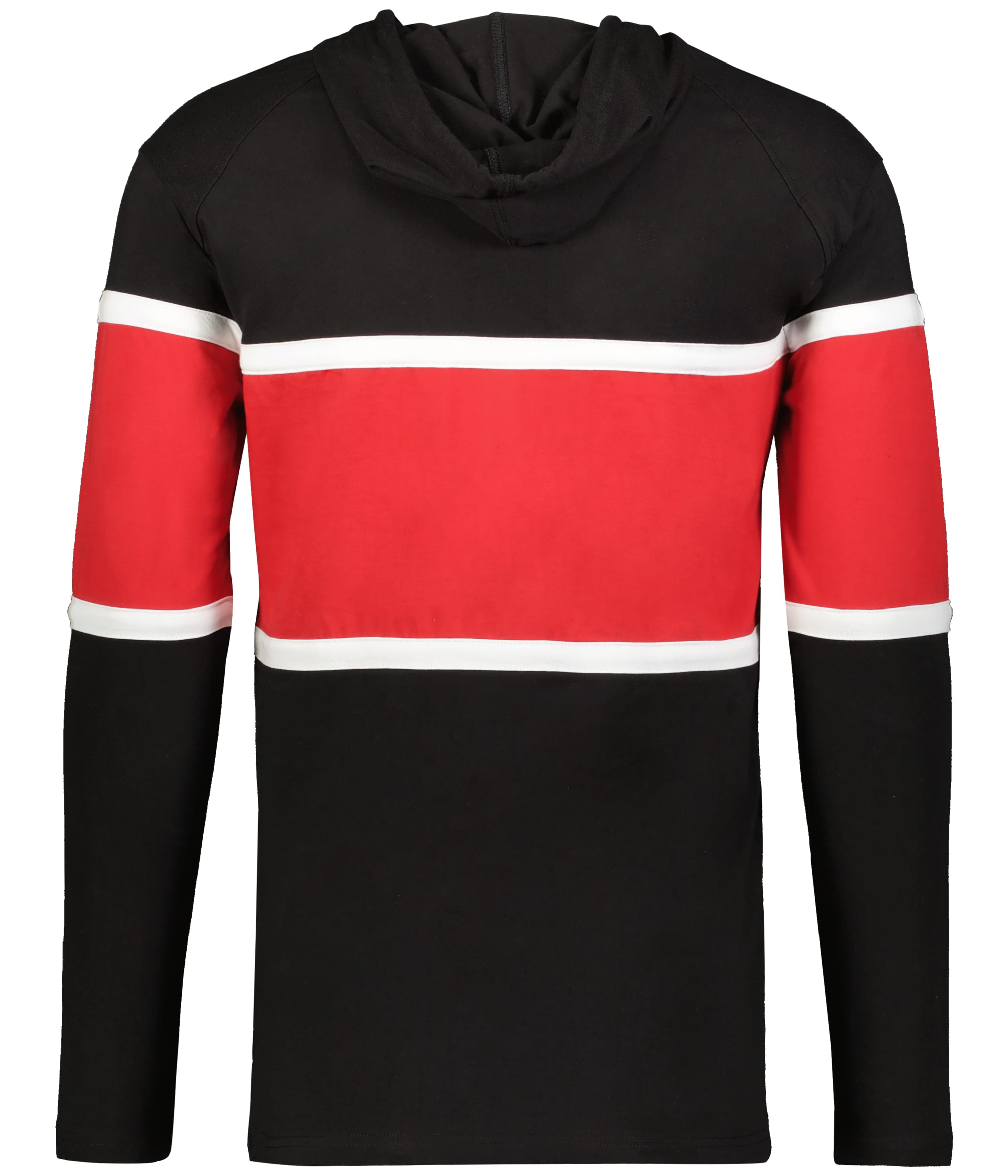 498100 BADGER UNITED LONG SLEEVE HOODIE - Back Image