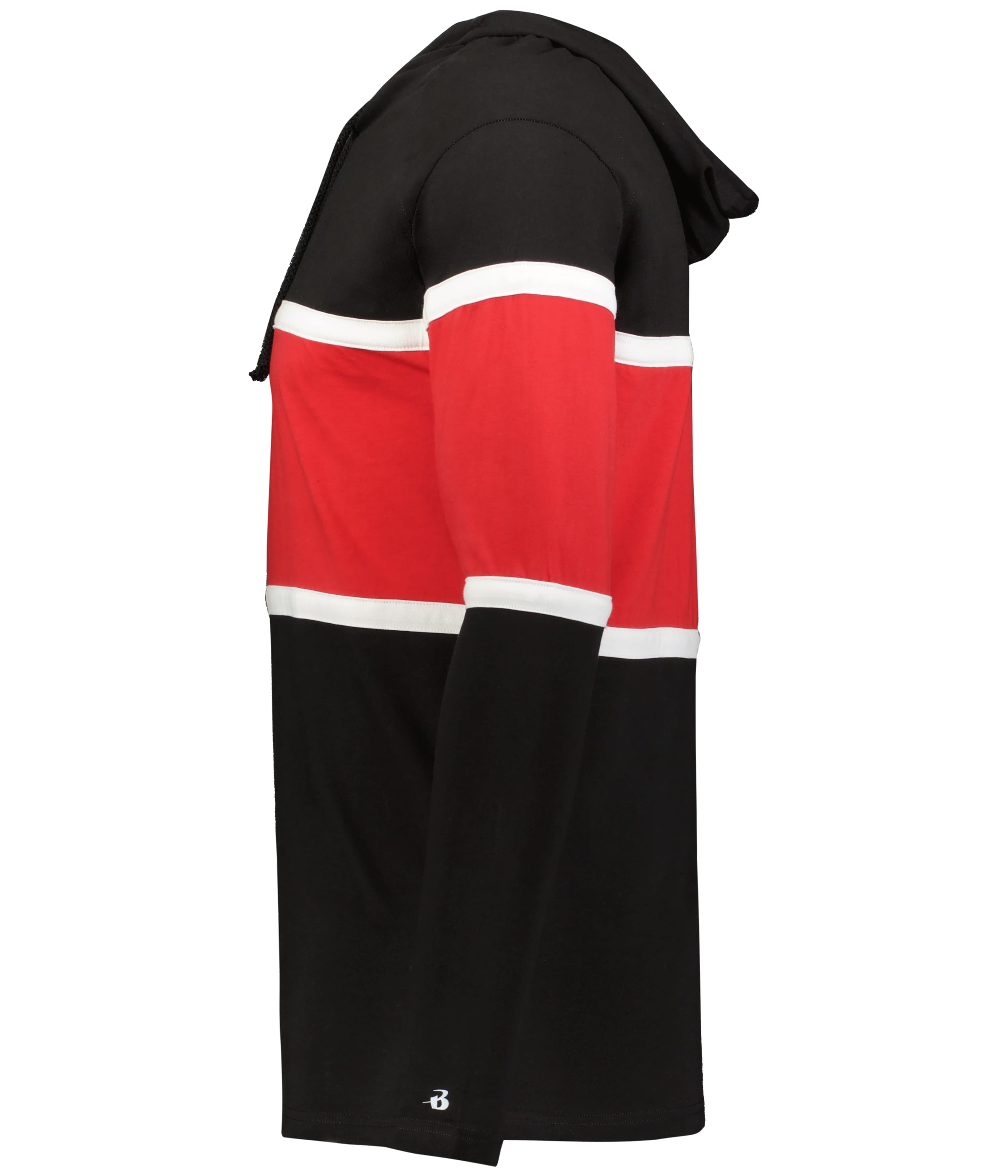 498100 BADGER UNITED LONG SLEEVE HOODIE - Siide Image