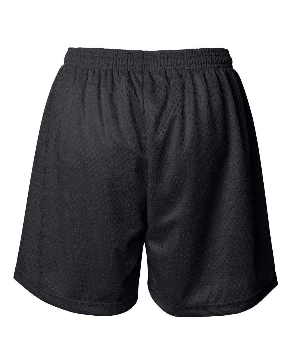 7216 Badger Womens Pro Mesh 5" Shorts with Solid Liner 7216 Badger Womens Pro Mesh 5" Shorts with Solid Liner - Back Image