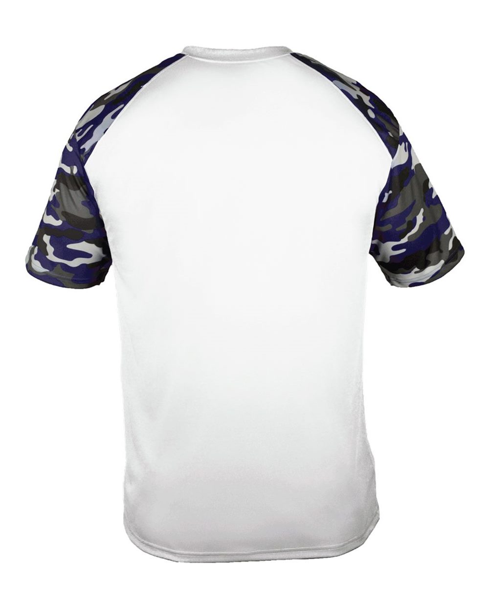 2141 Badger Youth Camo Sport T-Shirt - Back Image