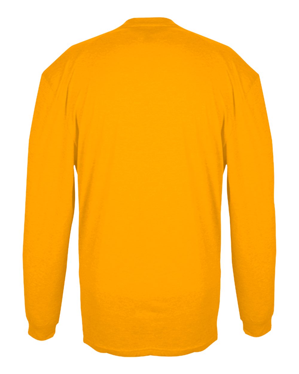 2944 Badger Youth Triblend Long Sleeve T-Shirt - Back Image