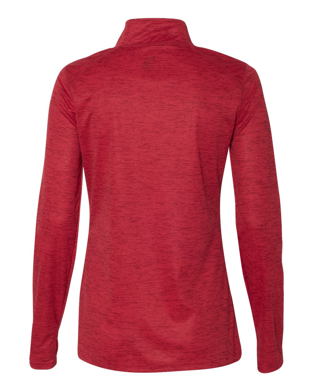 4173 Badger Women’s Tonal Blend Quarter-Zip Pullover - Back Image