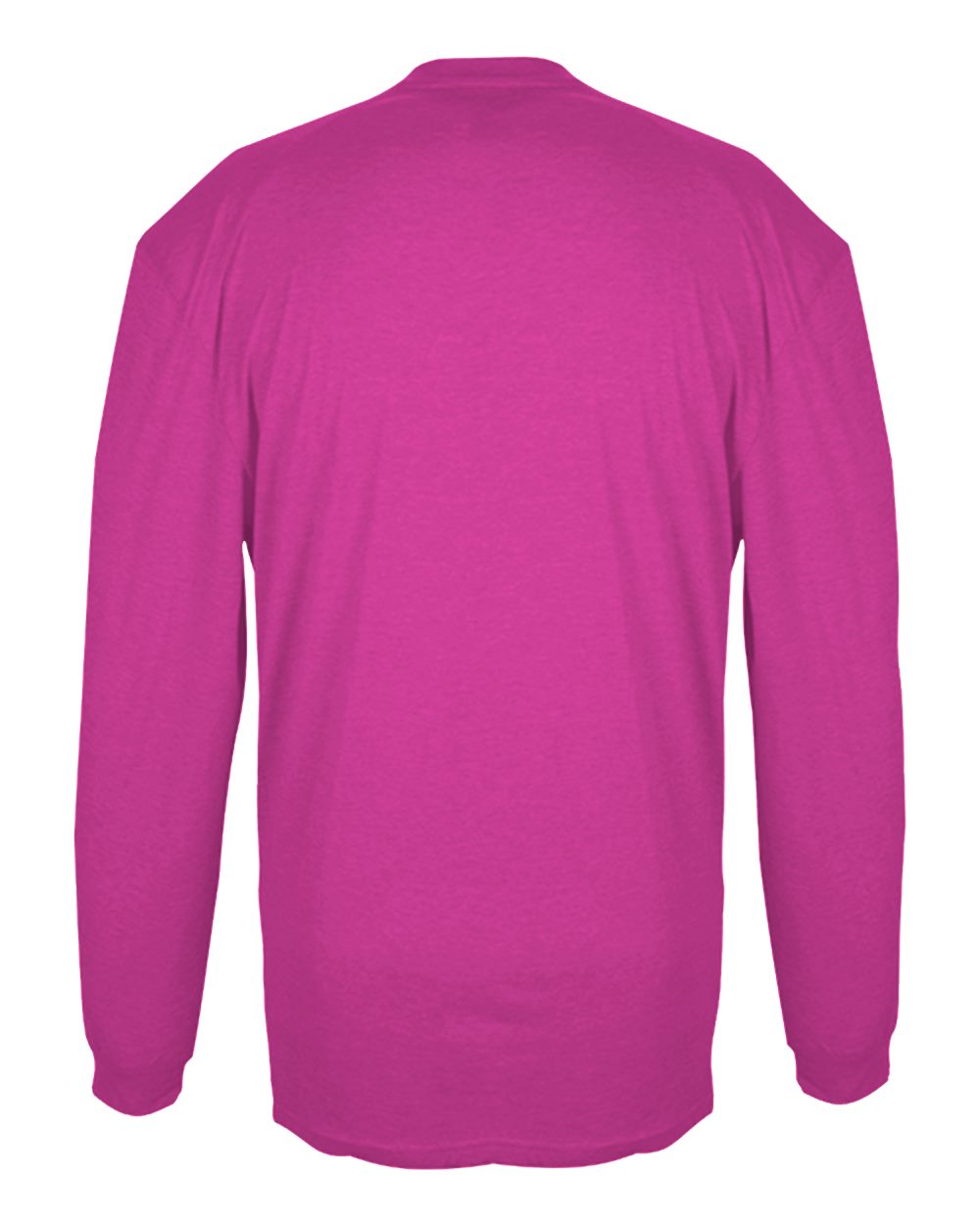 4944 Badger Triblend Performance Long Sleeve T-Shirt - Back Image
