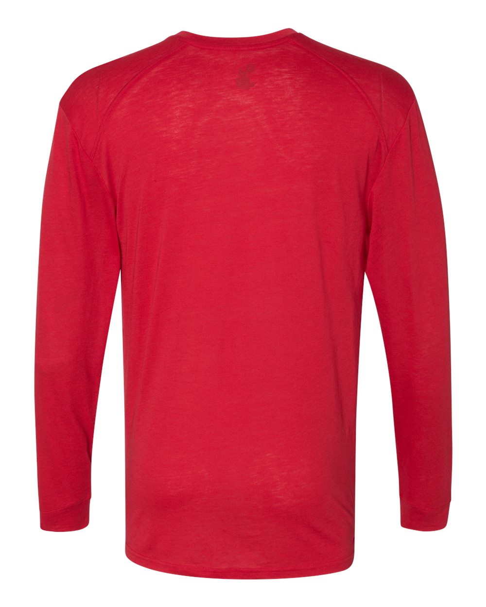 4944 Badger Triblend Performance Long Sleeve T-Shirt - Back Image