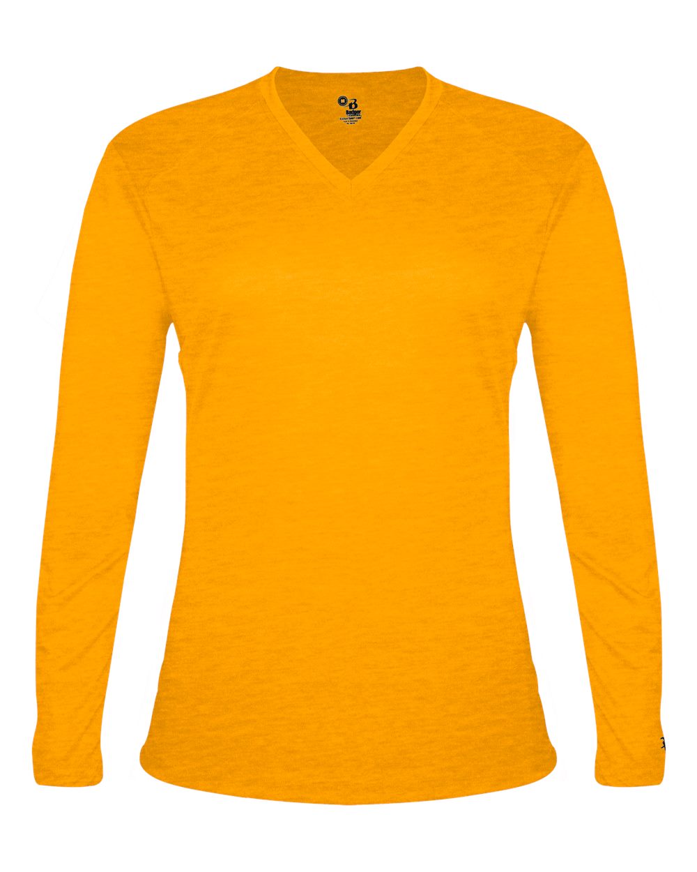4964 Badger Womens Tri-Blend Long Sleeve T-Shirt
