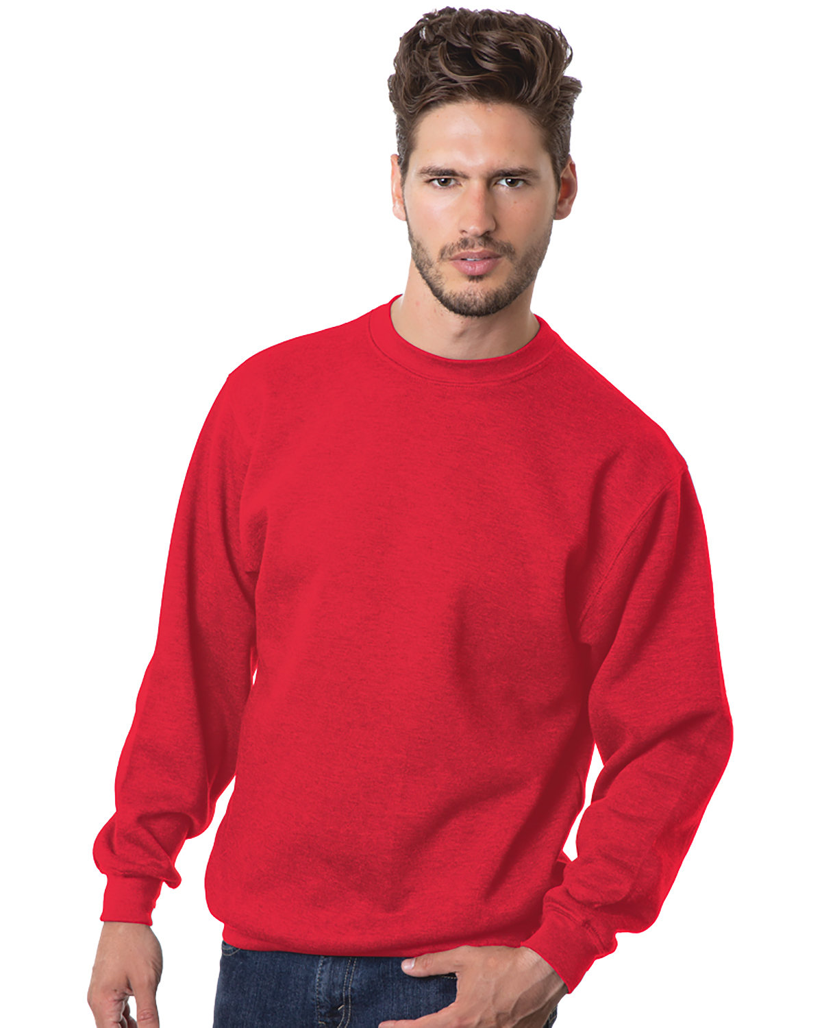 2105BA Bayside Unisex Union Made Crewneck Fleece Zoom Image