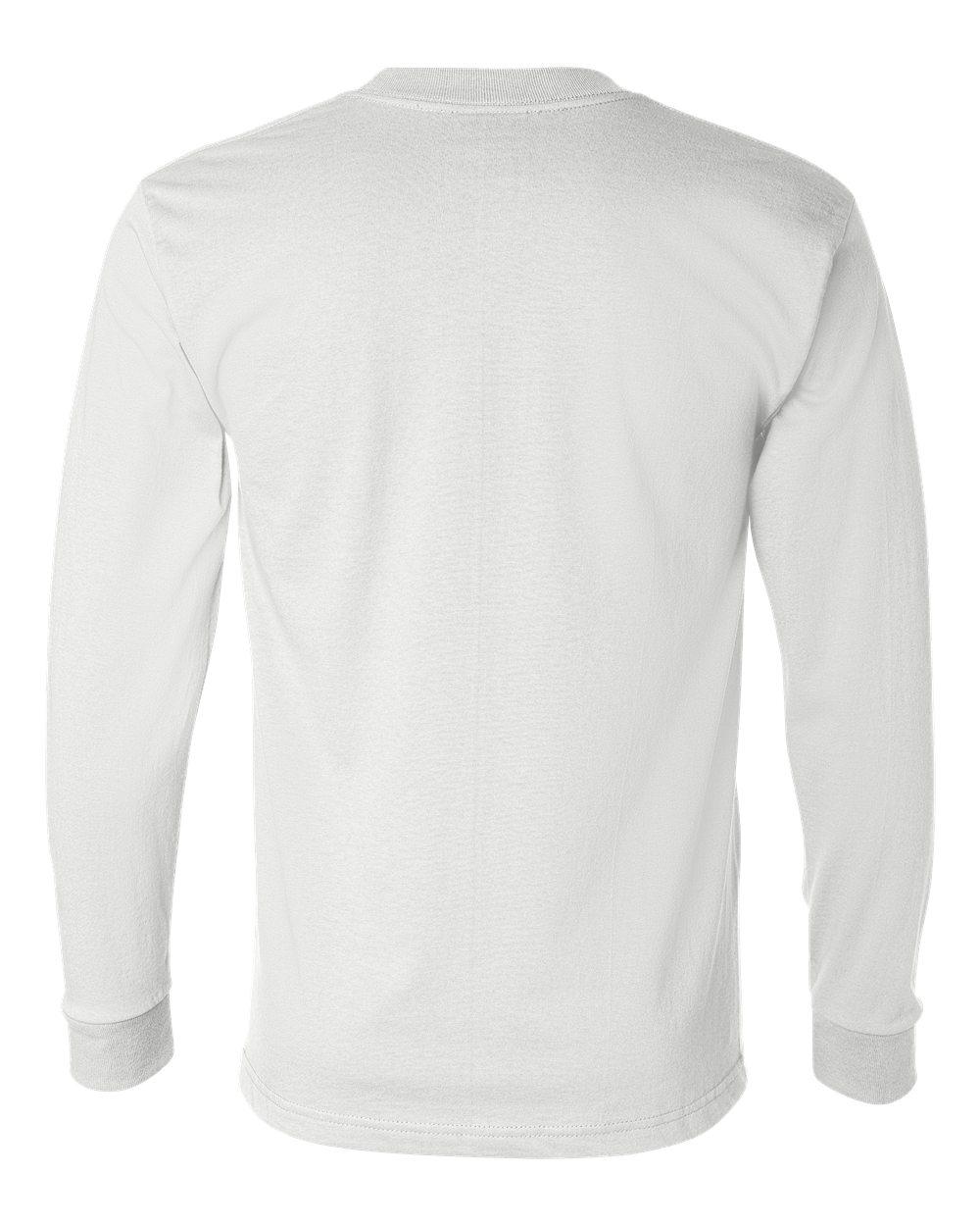 2955 Bayside Union-Made Long Sleeve T-Shirt 2955 Bayside Union-Made Long Sleeve T-Shirt - Back Image
