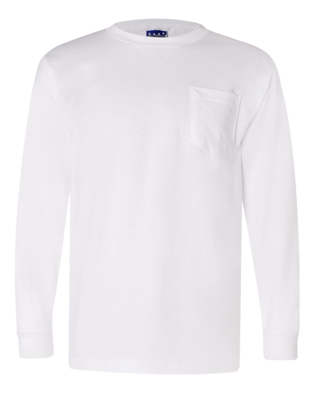 3055 Bayside Union-Made Long Sleeve T-Shirt with a Pocket 3055 Bayside Union-Made Long Sleeve T-Shirt with a Pocket