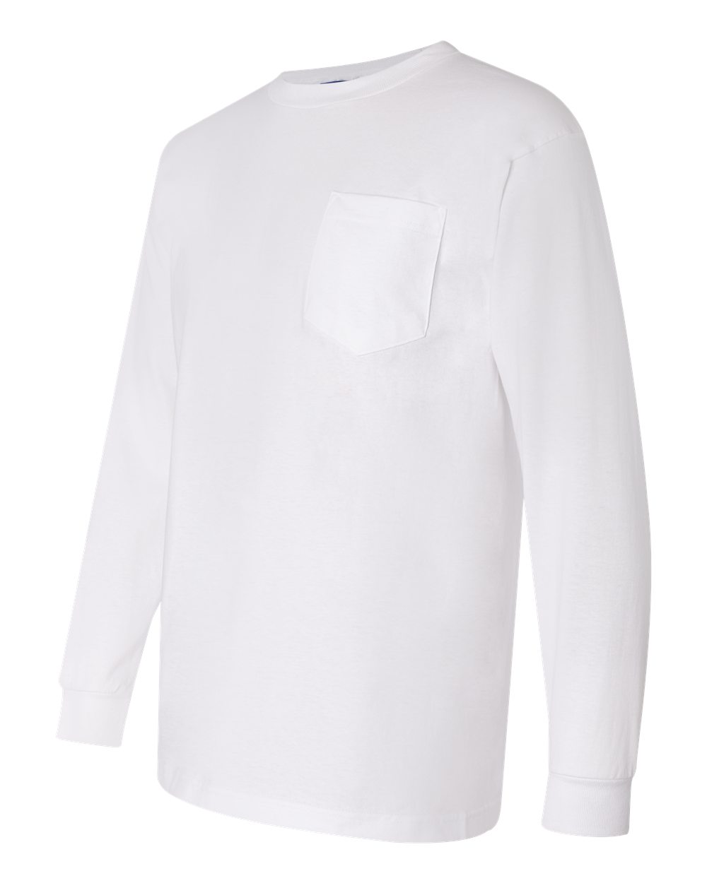 3055 Bayside Union-Made Long Sleeve T-Shirt with a Pocket - Siide Image