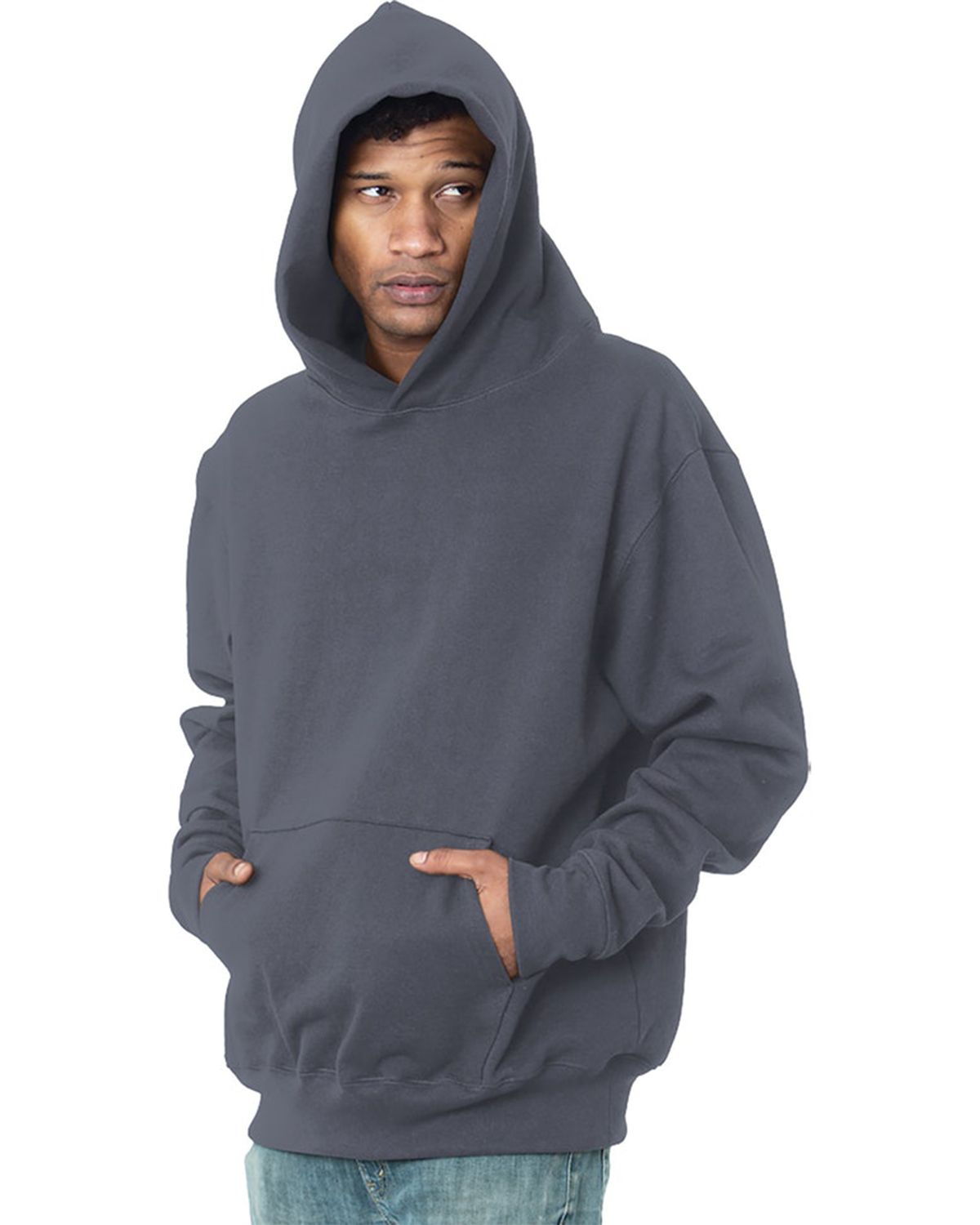 4000 Bayside USA-Made Super Heavy Oversized Hooded Sweatshirt