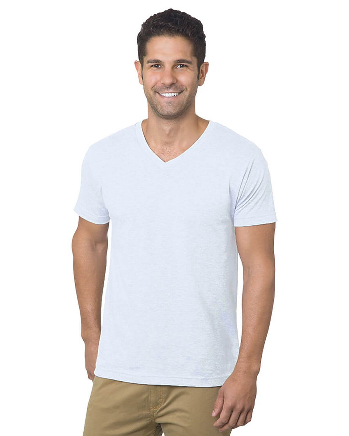 5025 Bayside USA-Made V-Neck T-Shirt 5025 Bayside USA-Made V-Neck T-Shirt