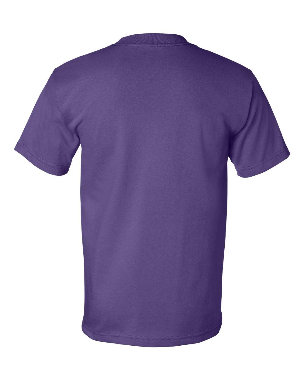 5100 Bayside USA-Made Short Sleeve T-Shirt 5100 Bayside USA-Made Short Sleeve T-Shirt - Back Image