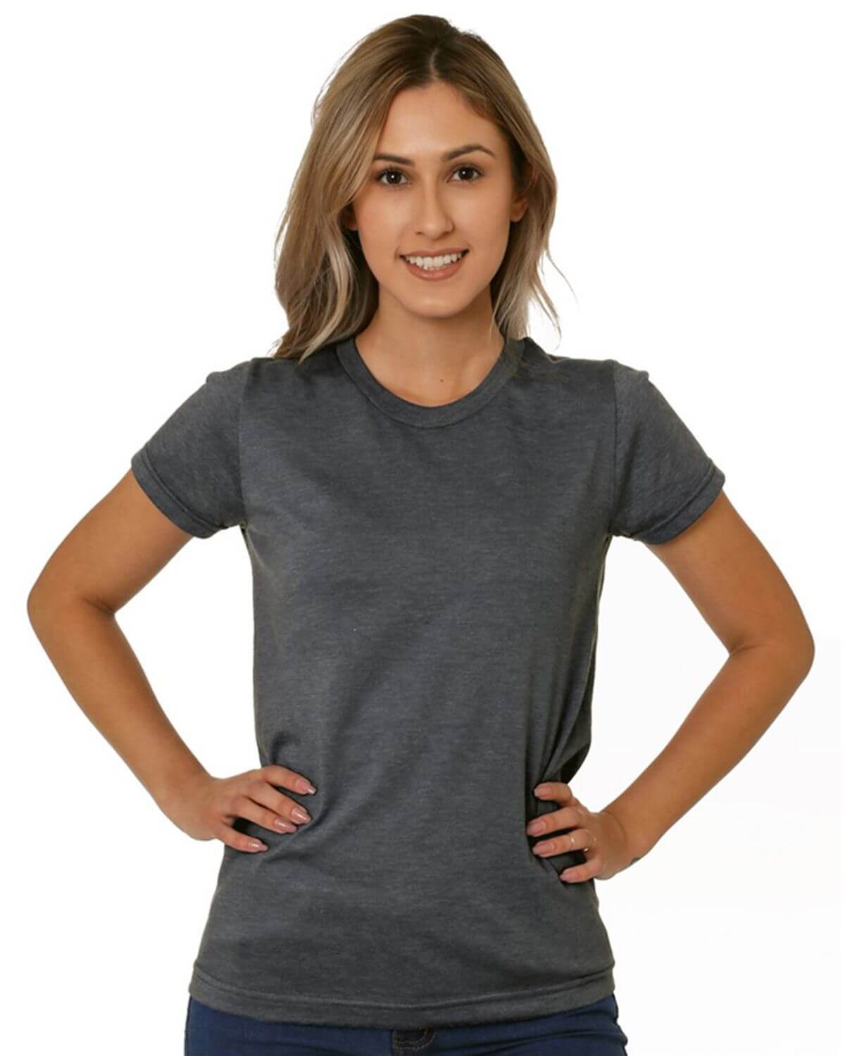 5810 Bayside Womens USA-Made Triblend Short Sleeve T-Shirt