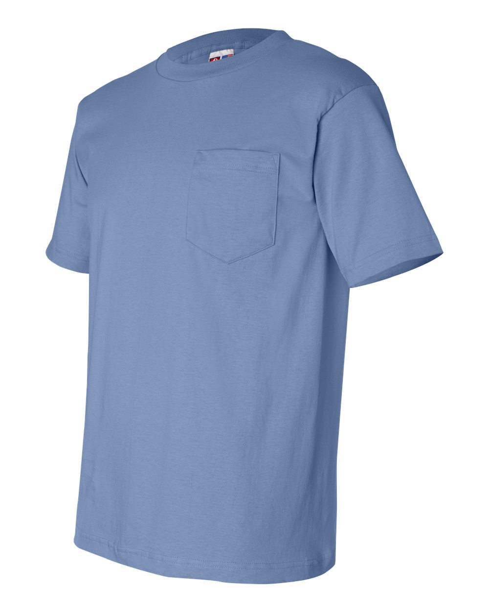 7100 Bayside USA-Made Short Sleeve T-Shirt with a Pocket - Siide Image