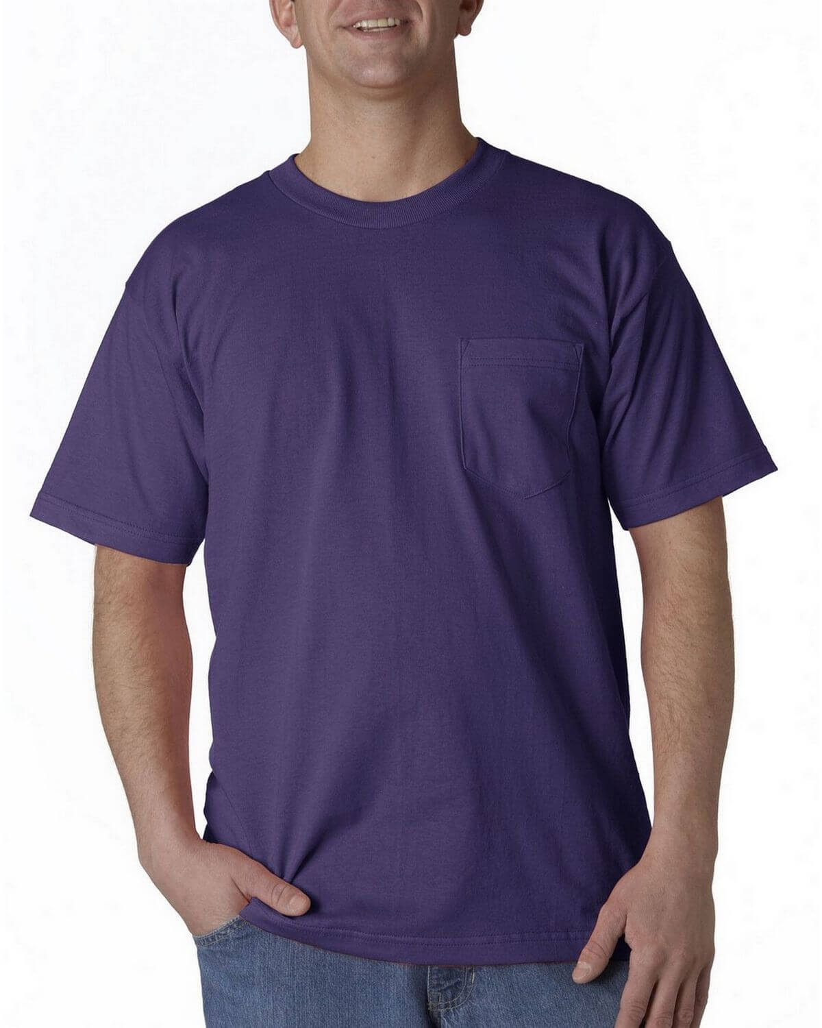 7100 Bayside USA-Made Short Sleeve T-Shirt with a Pocket 7100 Bayside USA-Made Short Sleeve T-Shirt with a Pocket
