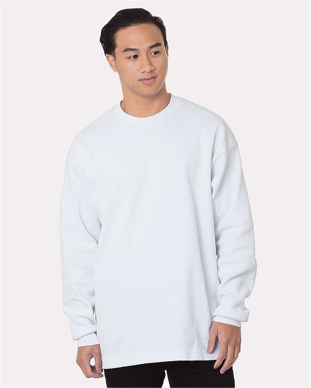 8205 Bayside Heavyweight Waffle Knit Long-Sleeve Thermal