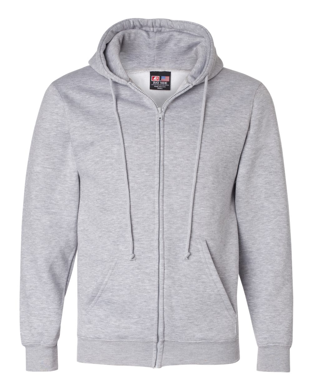 900 Bayside USA-Made Full-Zip Hooded Sweatshirt 900 Bayside USA-Made Full-Zip Hooded Sweatshirt