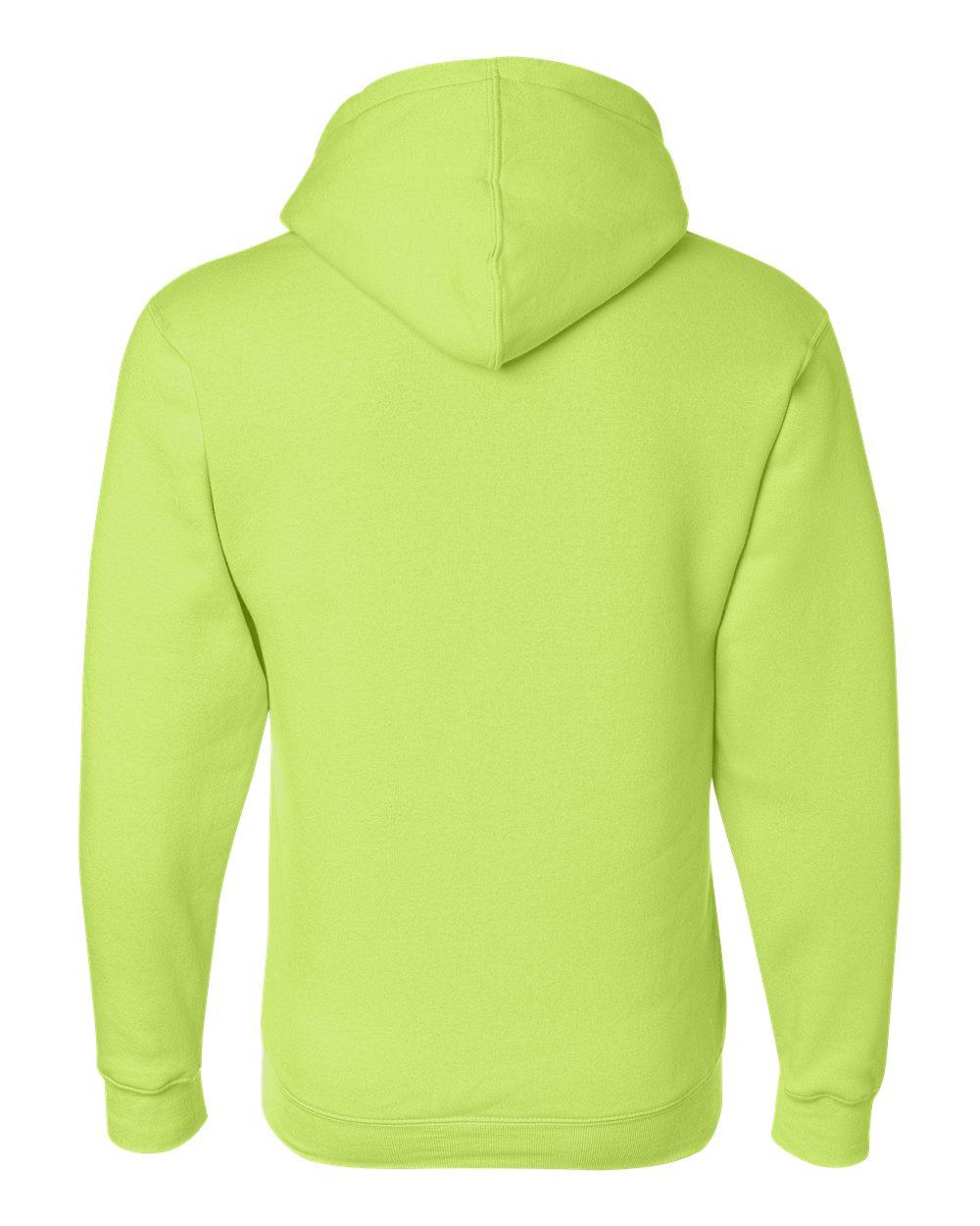 900 Bayside USA-Made Full-Zip Hooded Sweatshirt - Back Image