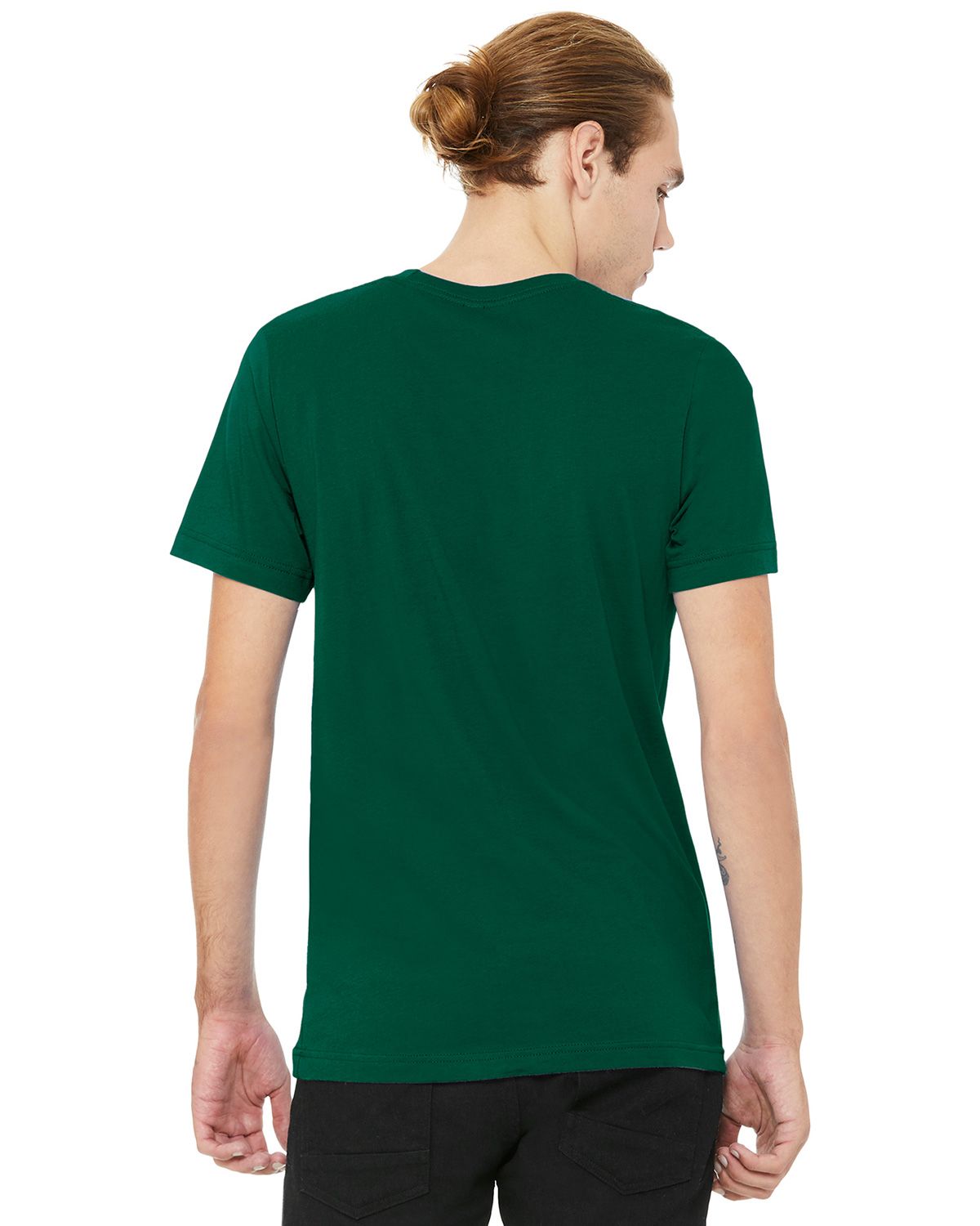 BC3001 Bella + Canvas BELLA+CANVAS Unisex Jersey Short Sleeve Tee. - Back Image