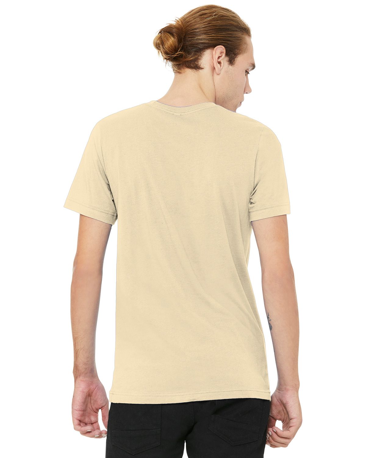 BC3001 Bella + Canvas BELLA+CANVAS Unisex Jersey Short Sleeve Tee. - Back Image