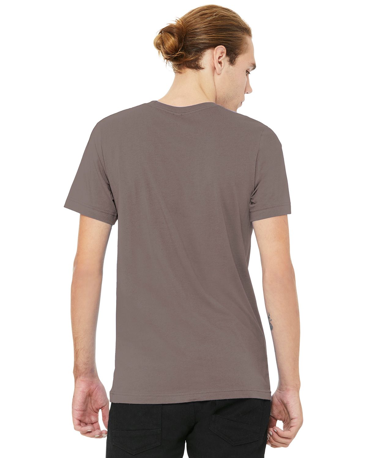 BC3001 Bella + Canvas BELLA+CANVAS Unisex Jersey Short Sleeve Tee. - Back Image