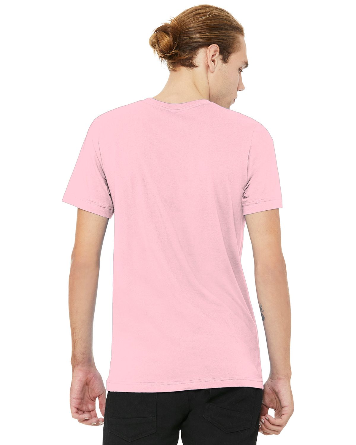BC3001 Bella + Canvas BELLA+CANVAS Unisex Jersey Short Sleeve Tee. - Back Image