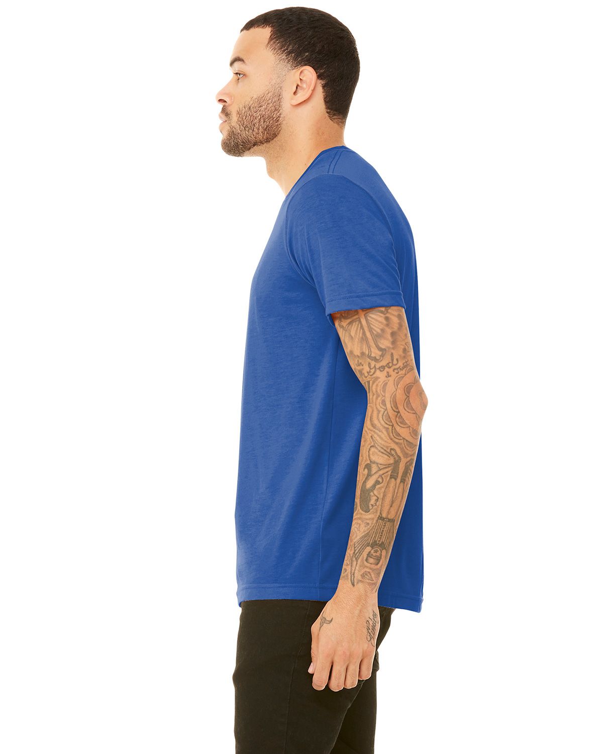 BC3413 Bella + Canvas BELLA+CANVAS Unisex Triblend Short Sleeve Tee. BC3413 Bella + Canvas BELLA+CANVAS Unisex Triblend Short Sleeve Tee. - Siide Image