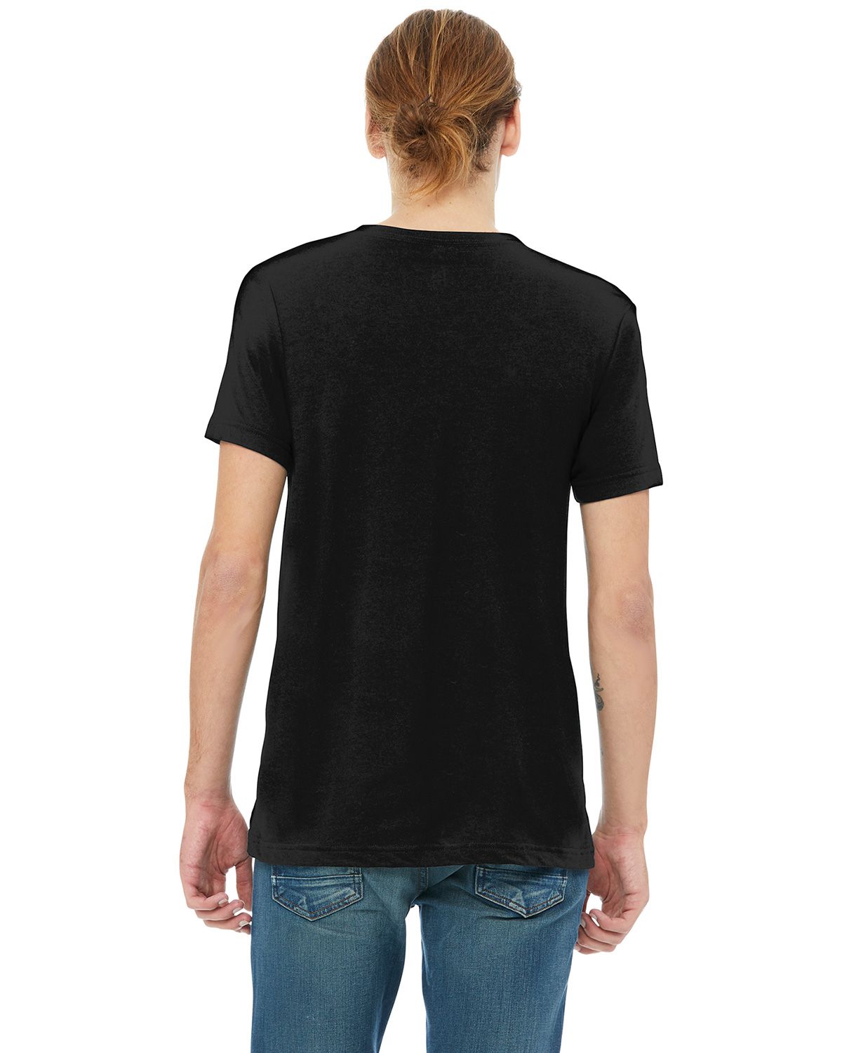 BC3415 Bella + Canvas BELLA+CANVAS Unisex Triblend Short Sleeve V-Neck Te. BC3415 Bella + Canvas BELLA+CANVAS Unisex Triblend Short Sleeve V-Neck Te. - Back Image