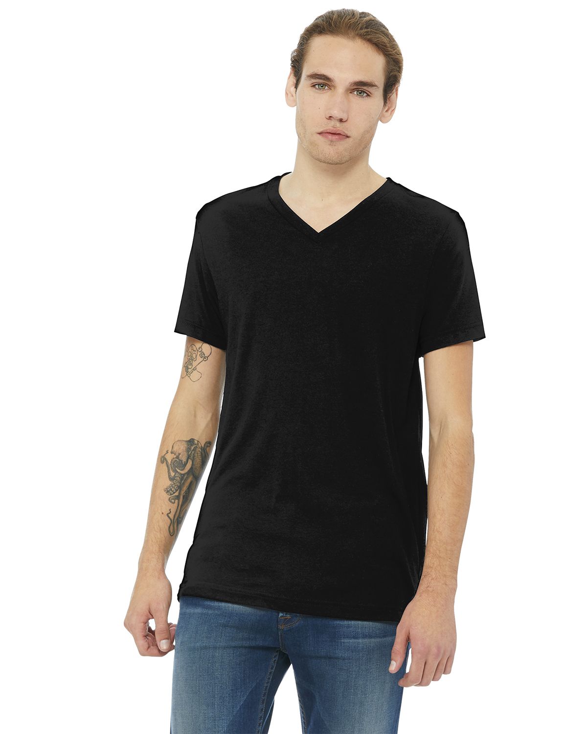 BC3415 Bella + Canvas BELLA+CANVAS Unisex Triblend Short Sleeve V-Neck Te. BC3415 Bella + Canvas BELLA+CANVAS Unisex Triblend Short Sleeve V-Neck Te.