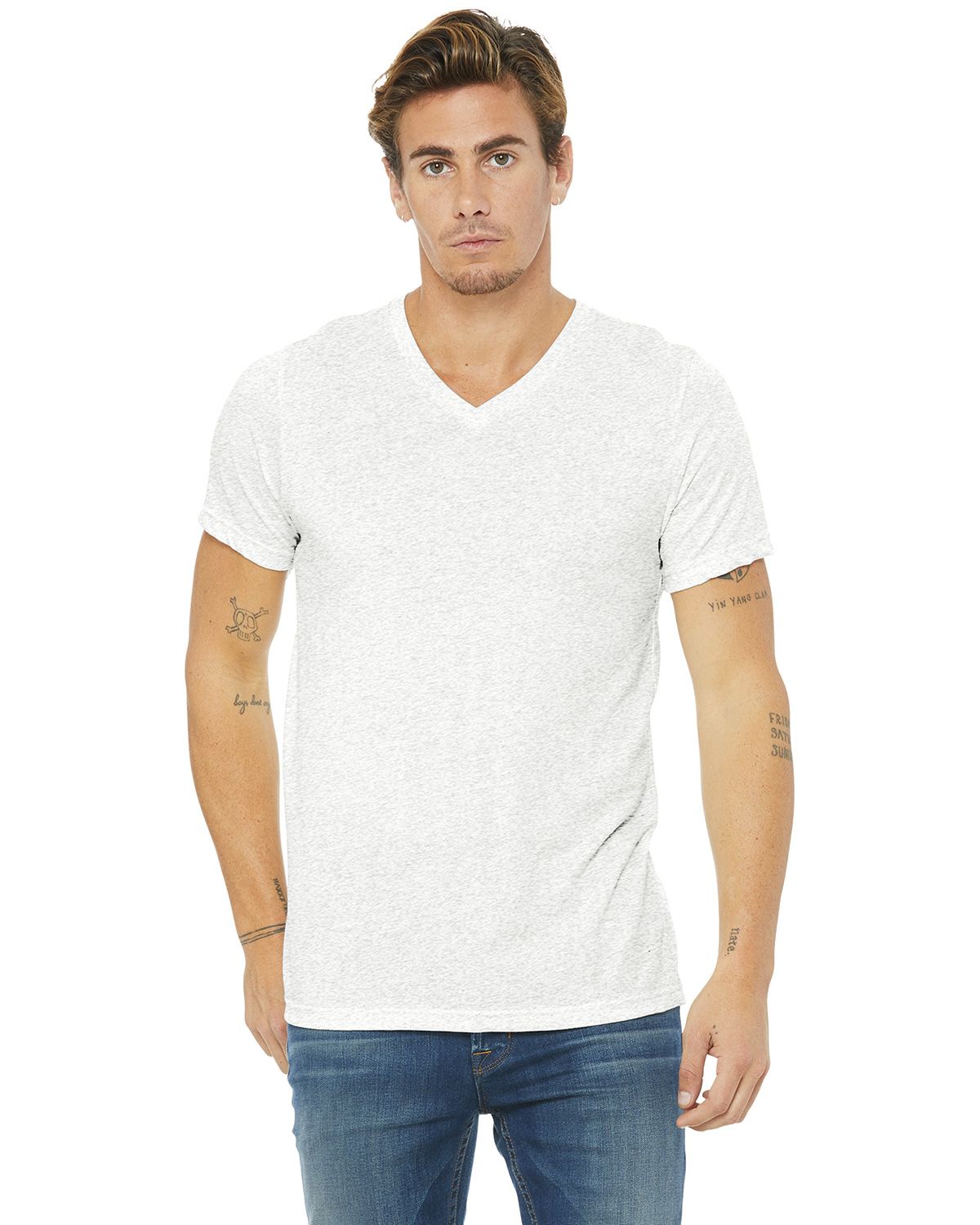 BC3415 Bella + Canvas BELLA+CANVAS Unisex Triblend Short Sleeve V-Neck Te. BC3415 Bella + Canvas BELLA+CANVAS Unisex Triblend Short Sleeve V-Neck Te.