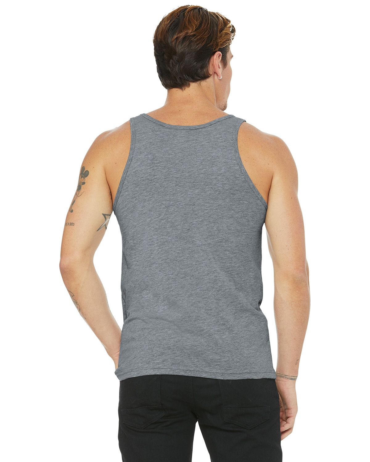 BC3480 Bella + Canvas BELLA+CANVAS Unisex Jersey Tank. - Back Image